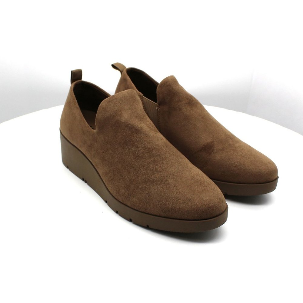 Anne Klein Queenie Slip-On Wedge Sneakers - Picture 1 of 8